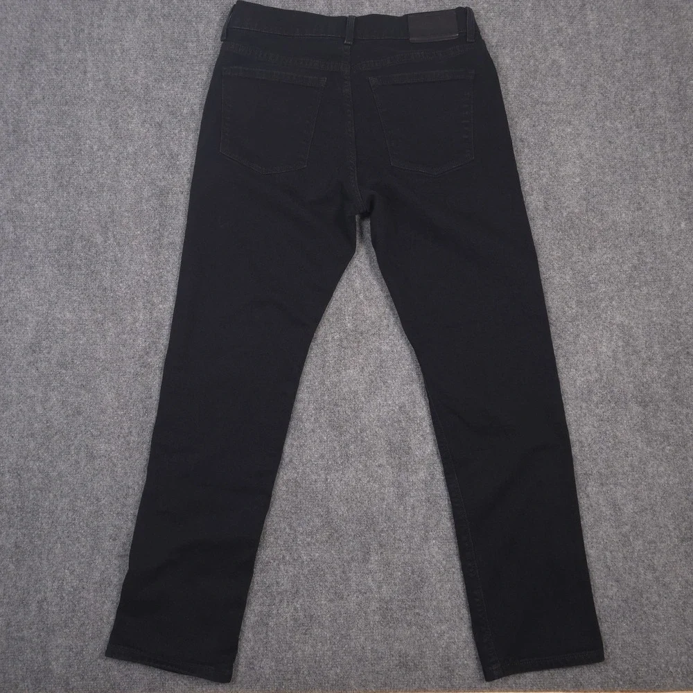 Mott & Bow Slim Jay Jeans Mens 30x27* Black Ultra Soft Stretch Denim Lightweight